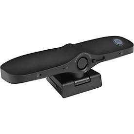 Legamaster Konferenzkamera SPITFIRE, 4K UHD, 3840 x 2160 px, 8,3 MP-Kamera, KI-Zoom, 2 Mikrofone, USB, schwarz